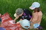 Kräuter schneiden für Kräutersalz | © LBV Umweltstation Altmühlsee